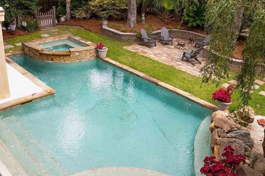 Custom Pool Planning Designed for Hilton Head Island Living