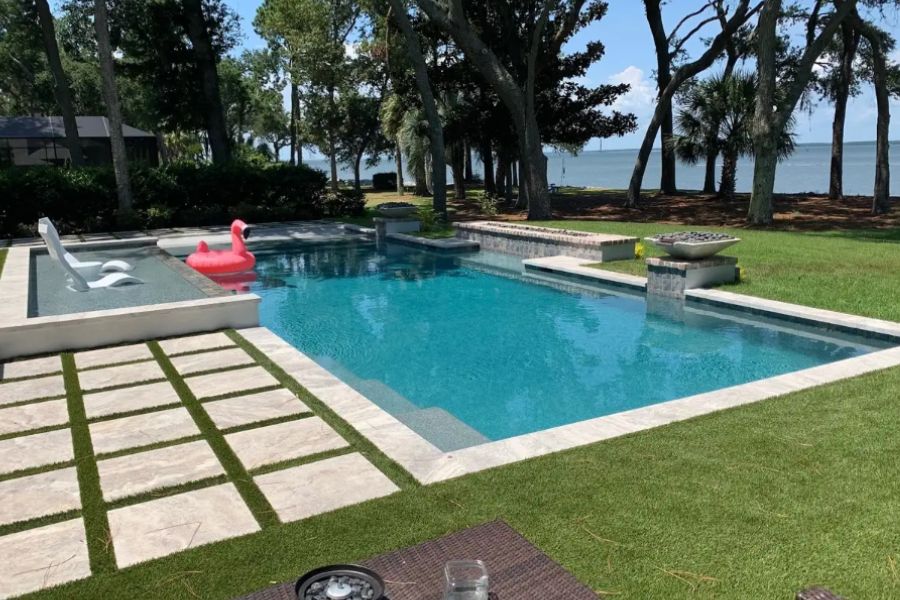 Coastal Pool Planning Built for St. Helena Island